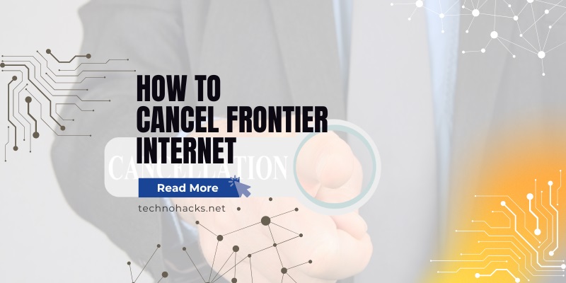 How To Cancel Frontier Internet