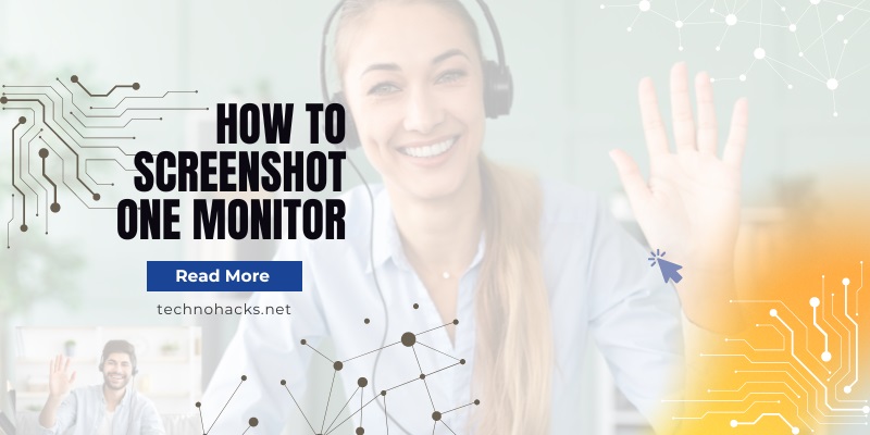 How To Screenshot One Monitor