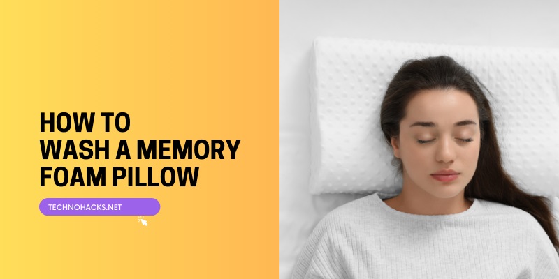 How To Wash A Memory Foam Pillow